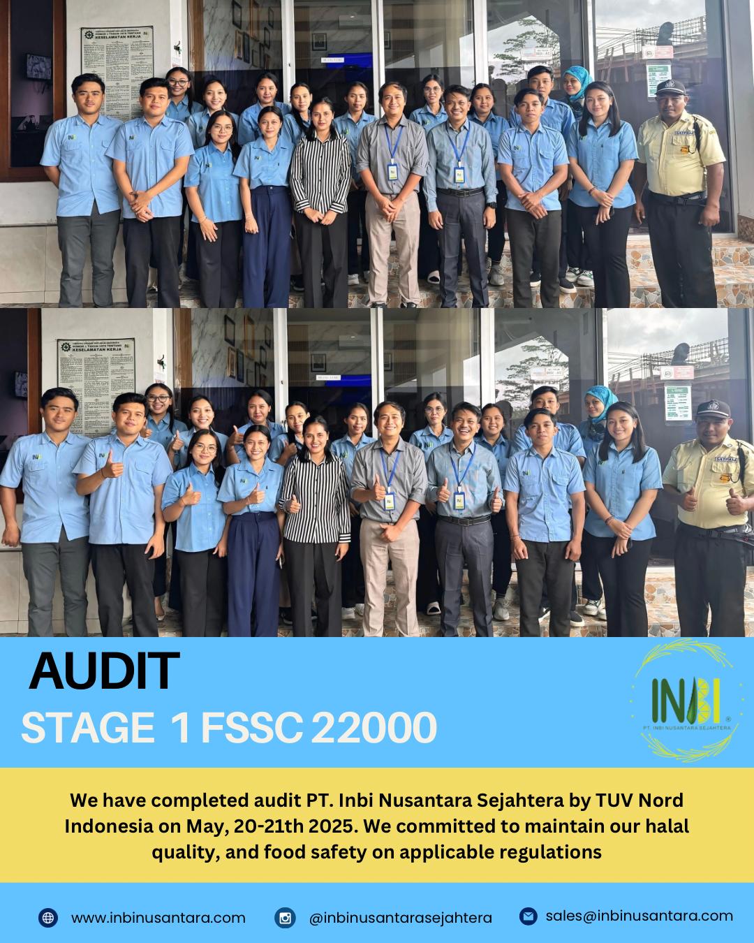 Audit Stage 1 FSSC 22000